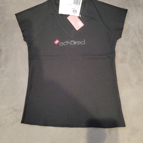 NWT Y2K V-Neck Rhinestone tee Juniors/Young Lady Size M - Picture 5 of 14